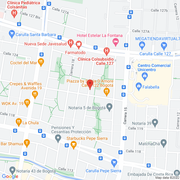 Mapa de Smart Autos S.A.S.