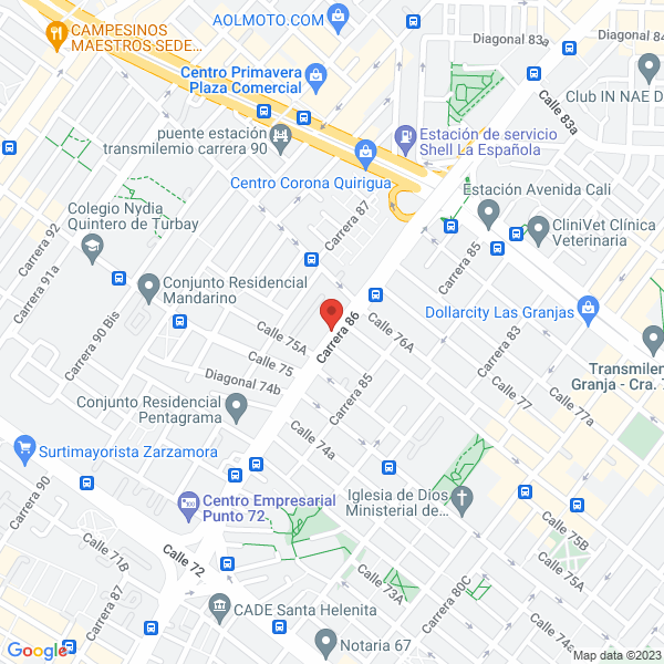 Mapa de Conductores Unidos Expertos S.A.S.