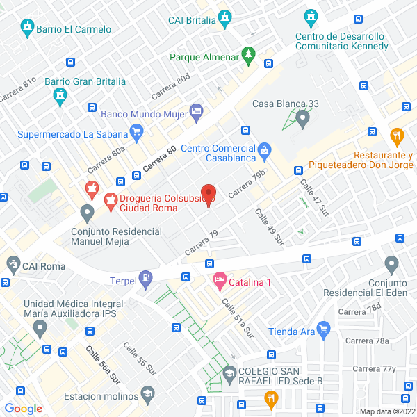 Mapa de Geop Byte S.A.S.