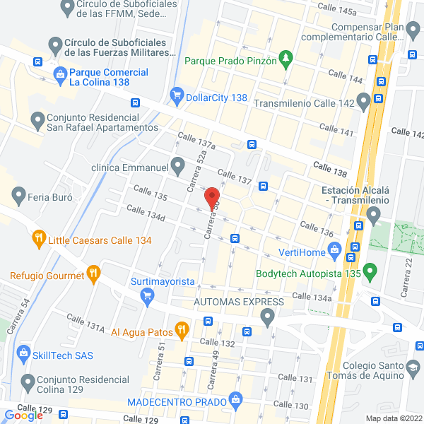Mapa de Servicios Y Suministros Valencia S.A.S.