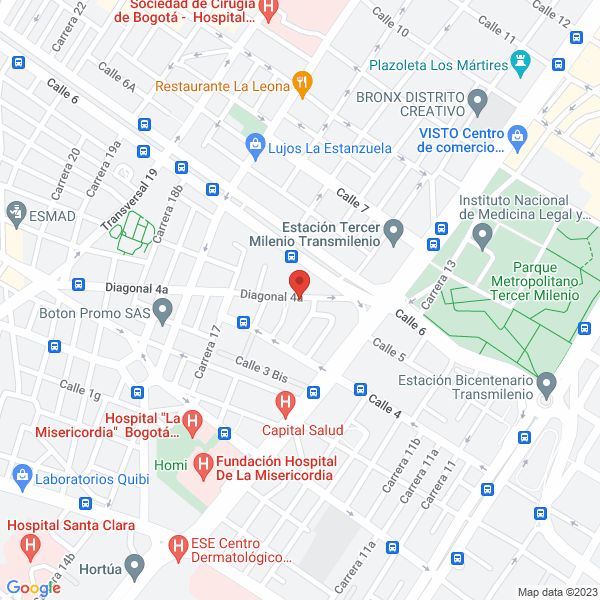 Mapa de Lubricantes El Nuevo Porvenir J.R. S.A.S.