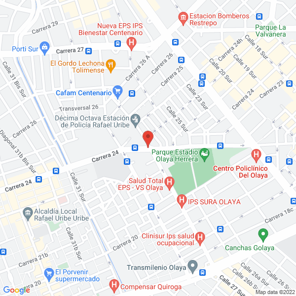 Mapa de Servicentro Quick Pits S.A.S.