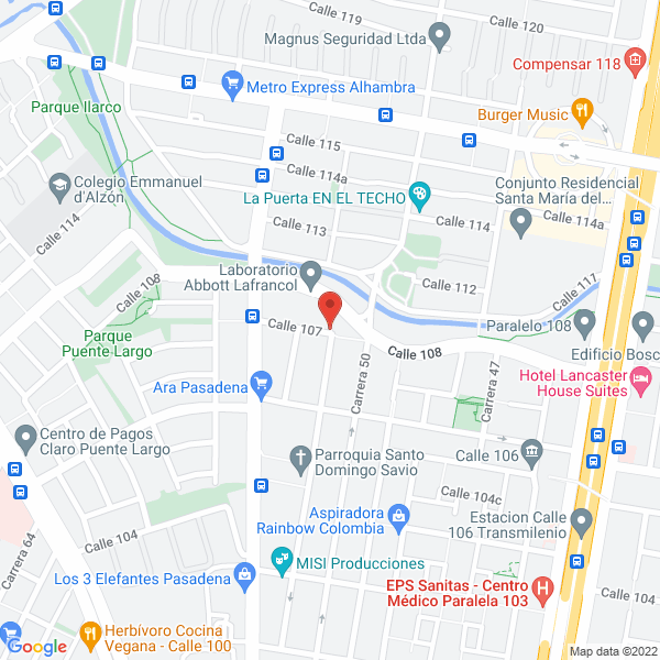Mapa de Wbagadion Consultoría S.A.S.