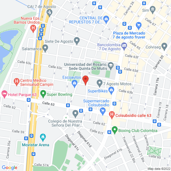 Mapa de Oferta Automoviles Car S.A.S.