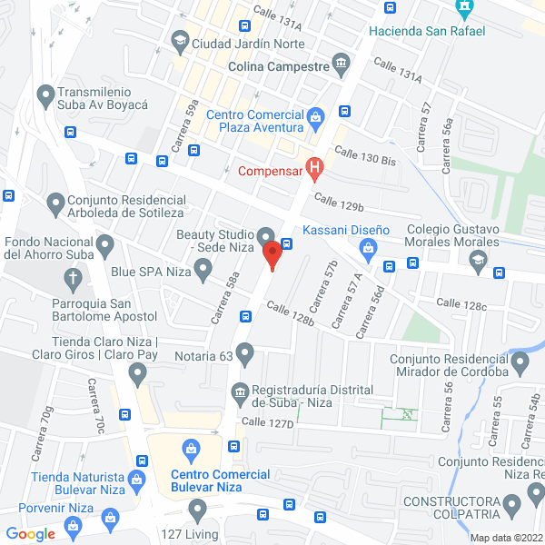 Mapa de Atlas Dental S.A.S.