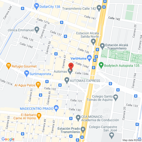 Mapa de Happy Films S.A.S.