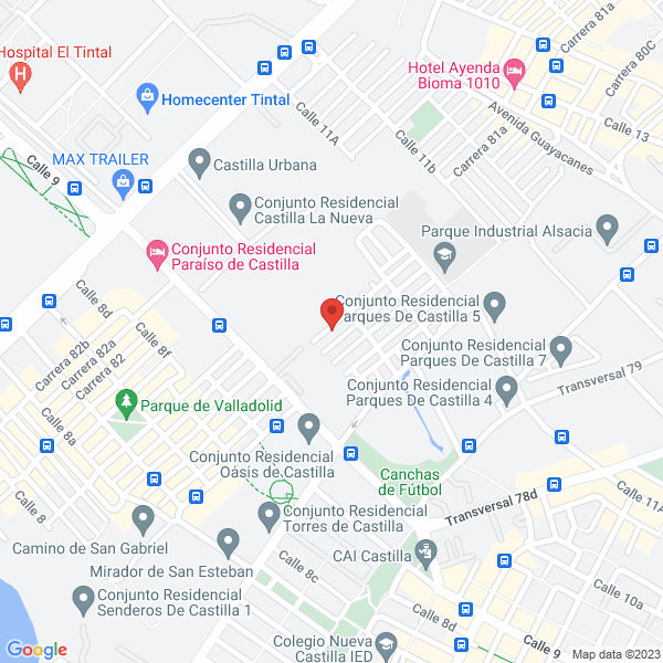 Mapa de Distribuidora Y Comercializadora De Maquinas Y Herramientas Dicom Ltda.