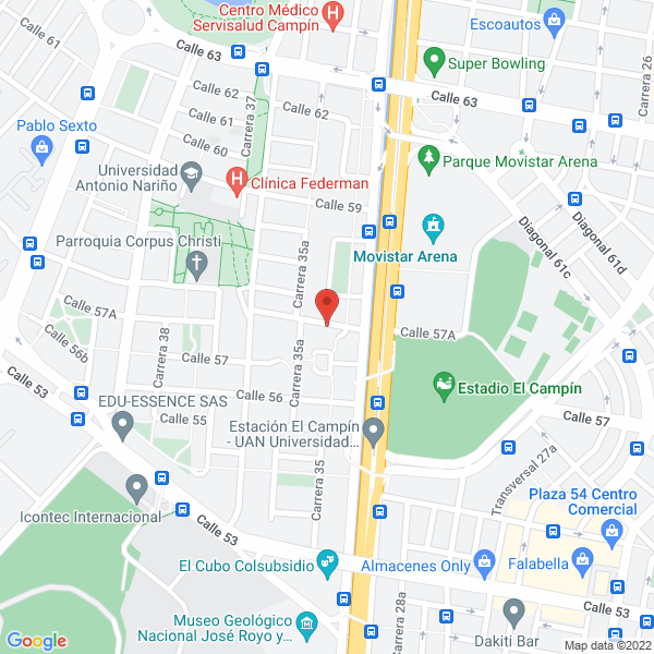 Mapa de Supermercado Amigo C V Ltda.