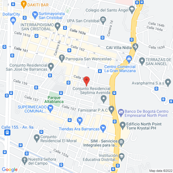 Mapa de Segurtronix S.A.S.
