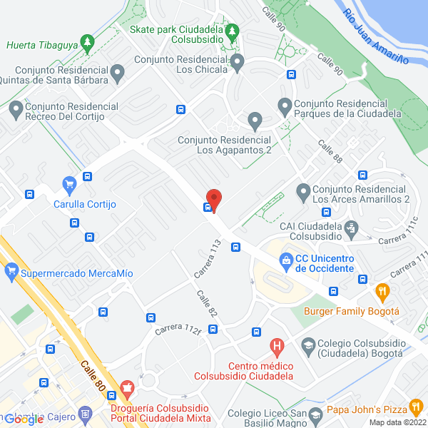 Mapa de Café Y Punto S.A.S.