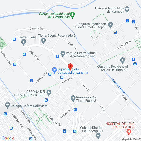 Mapa de Jamm Servicios Y Mantenimientos S.A.S.