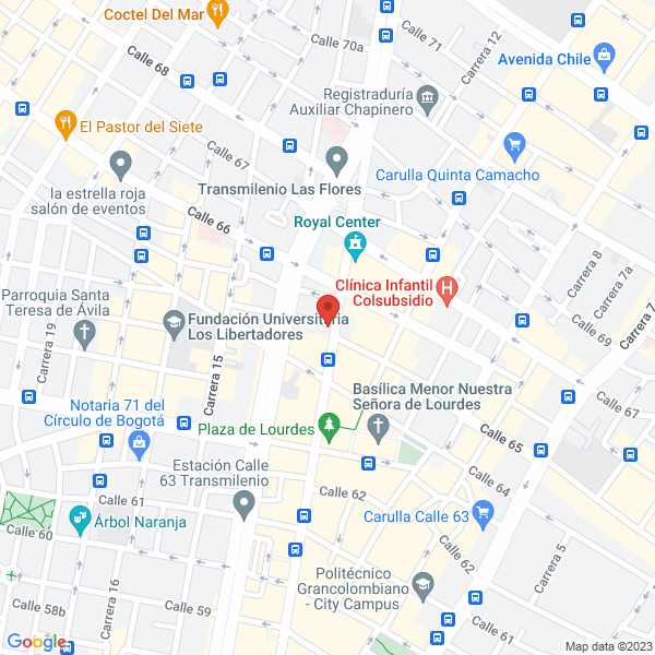 Mapa de Servicios Odontológicos Diseño E Imagen S.A.S.