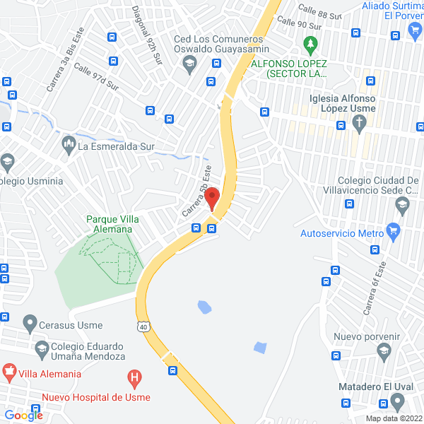 Mapa de Soluciones Eléctricas Samboní S.A.S.