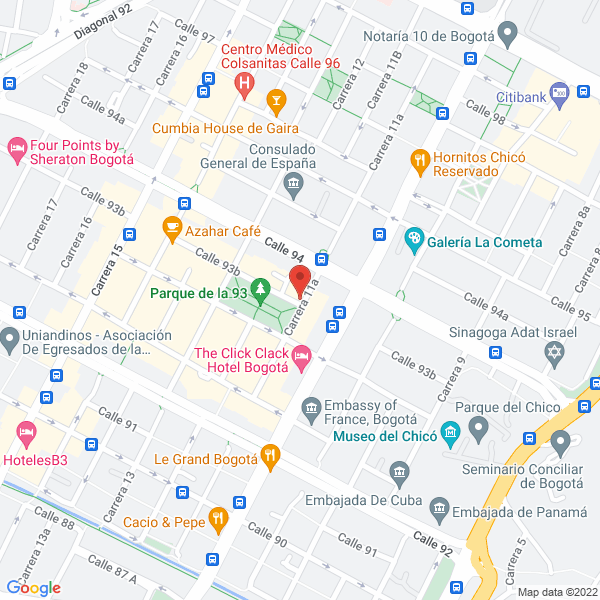Mapa de Sonus Entia Av S.A.S.