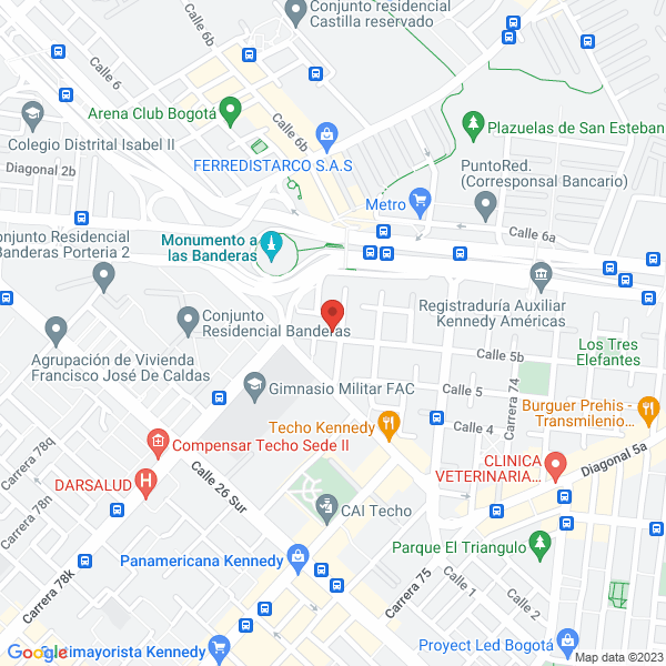 Mapa de Lizcano Rodríguez Soluciones Integrales S.A.S.