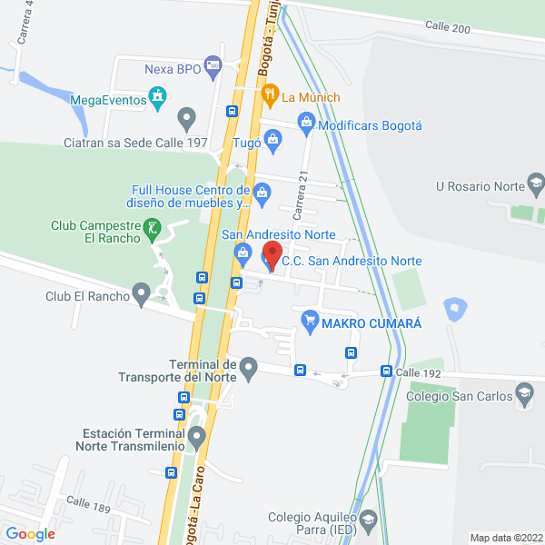 Mapa de Locker Store Ltda.