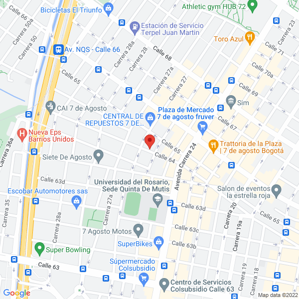 Mapa de Redkia S.A.S.