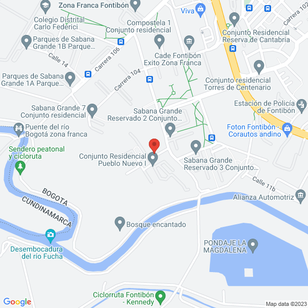 Mapa de Ferretería Accesorios Y Herramientas Ltda.