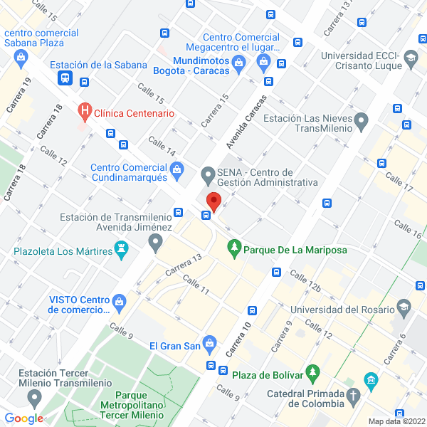 Mapa de Transportes Real S.A.S.