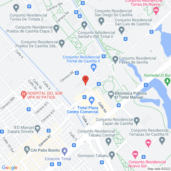 Mapa de Cosmetic París S.A.S.