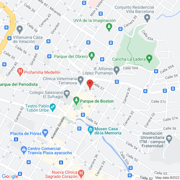 Mapa de Llanera Fusion S.A.S