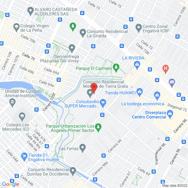 Mapa de Comercializadora Jvs S.A.S.