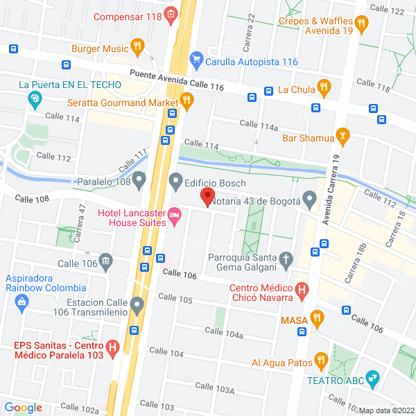 Mapa de Baliga S.A.S.