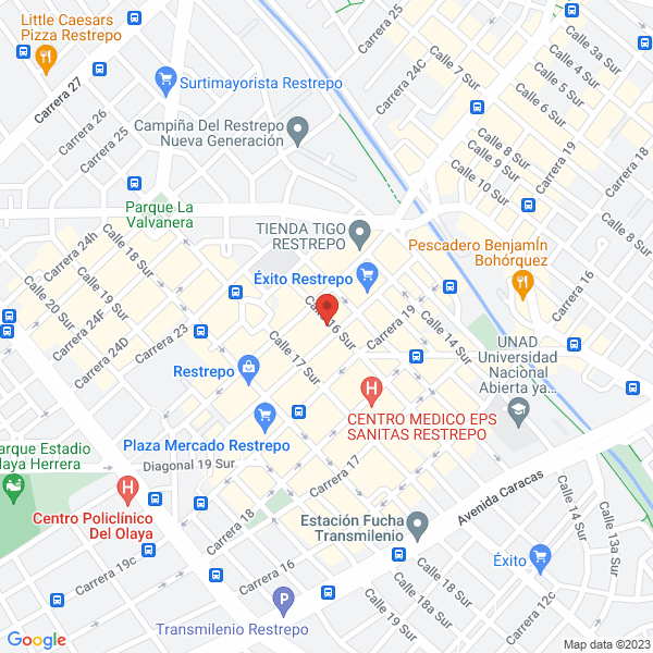 Mapa de Qap Servicios Integrales S.A.S.