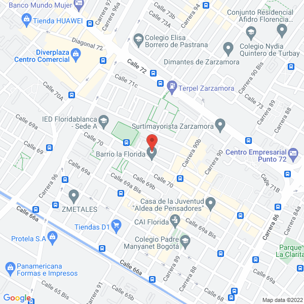 Mapa de Eléctricos Jgl S.A.S