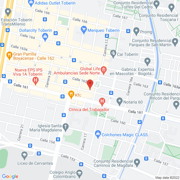 Mapa de Seguros Integrados De Colombia Ltda.