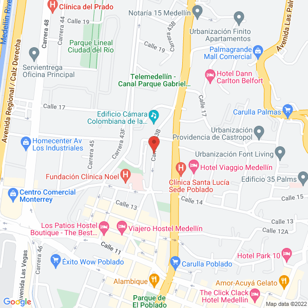 Mapa de Hades Entertainment Sas