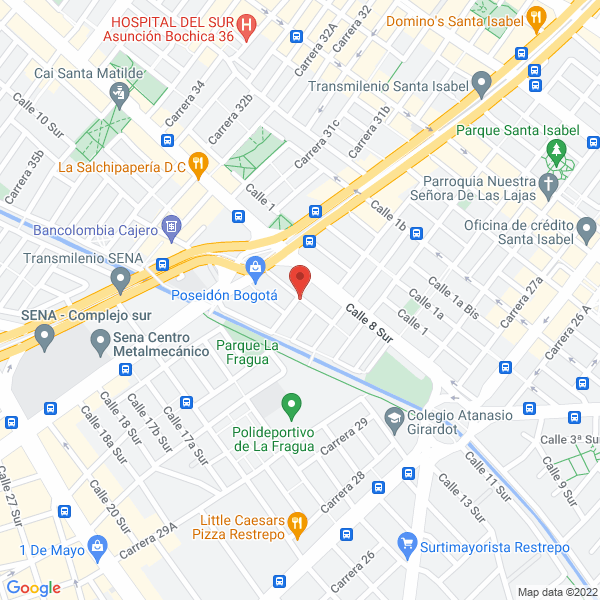 Mapa de Editorial Cardinal Lng S.A.S.