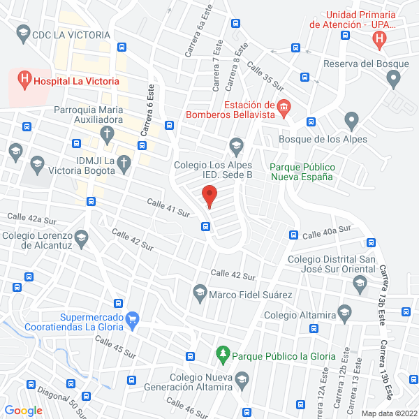 Mapa de Sinetic Montajes Eléctricos S.A.S.