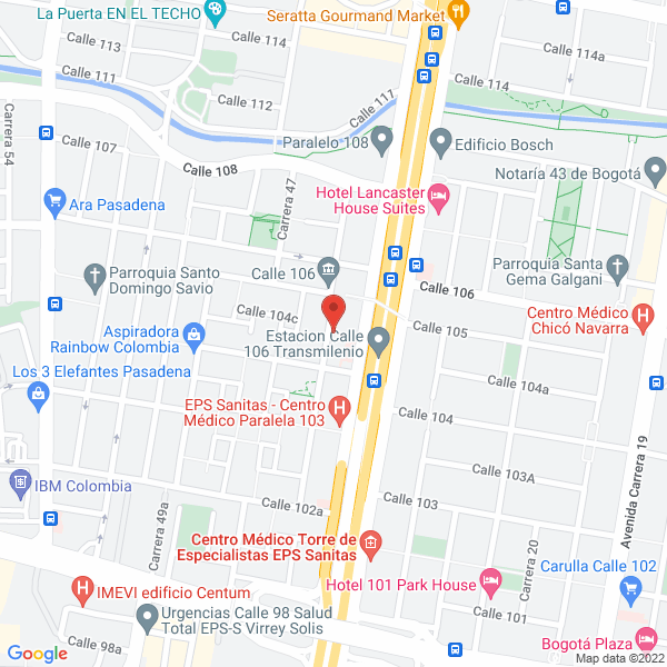Mapa de Escuela Gourmet S.A.S.