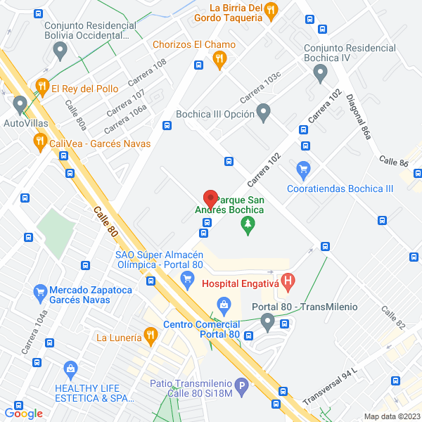Mapa de Tryacs Ingeniería S.A.S.
