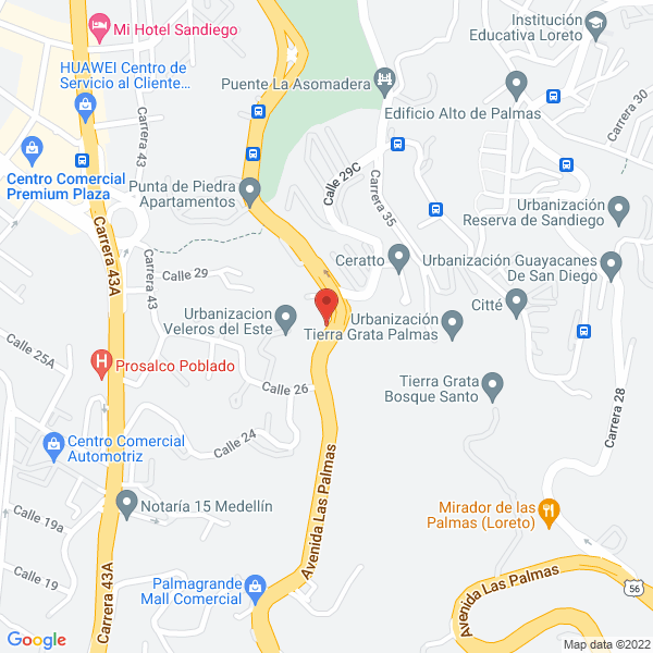 Mapa de Fp Services S.A.S.