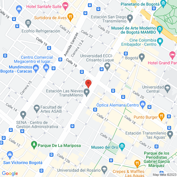 Mapa de Electel S.A.S.