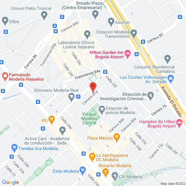 Mapa de Serveis A&G S.A.S.