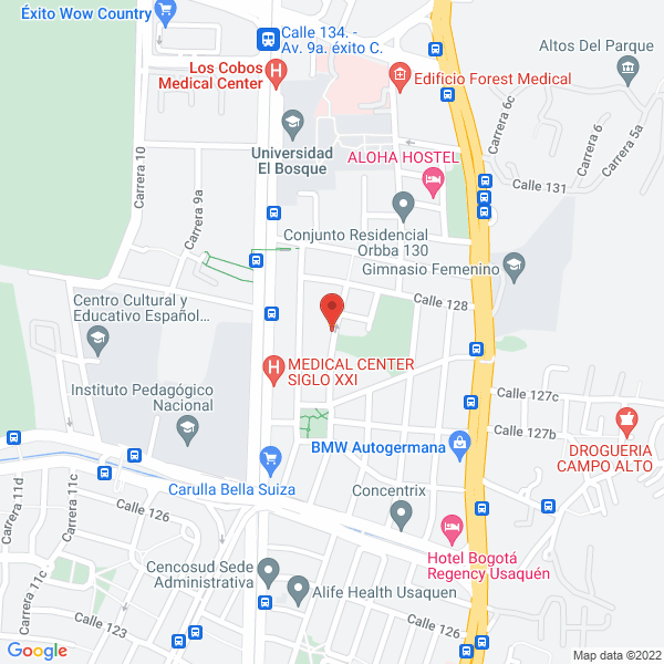 Mapa de Glo Industry S.A.S