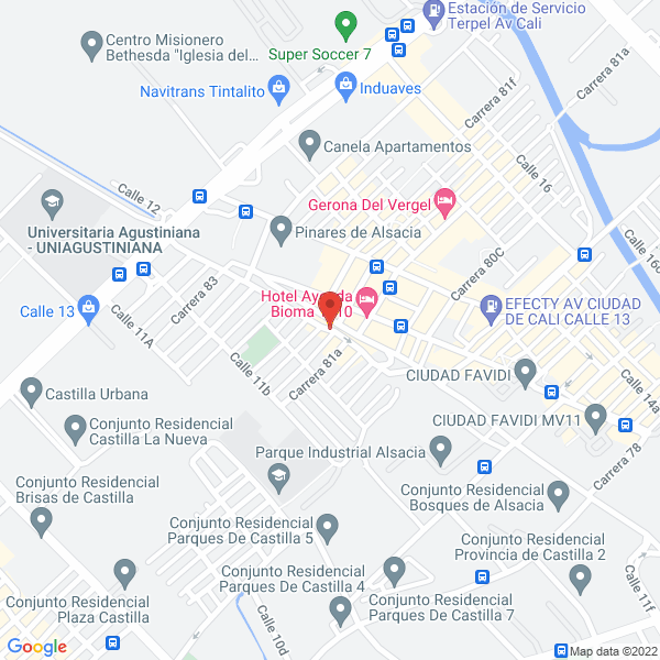 Mapa de Almacén Frenos Y Muelles A&L S.A.S.