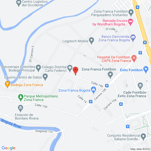 Mapa de Disomac S.A.S.