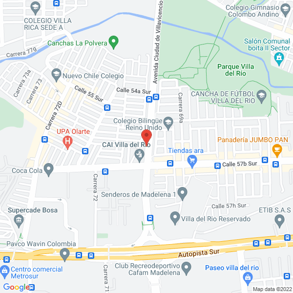 Mapa de Quimmec S.A.S.