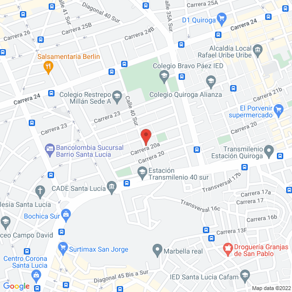 Mapa de Unigutiérrez S.A.S.