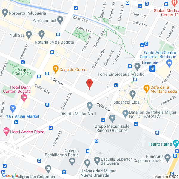 Mapa de Destiempo Libros S.A.S.