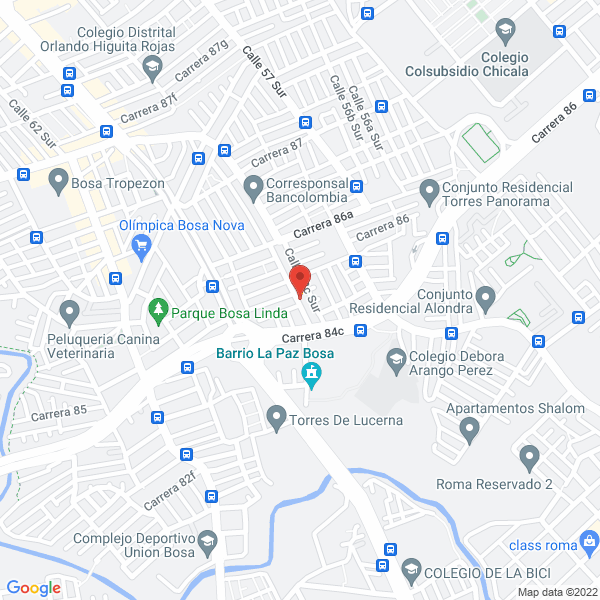 Mapa de Laboratorio Andiesel Asociados S.A.S.