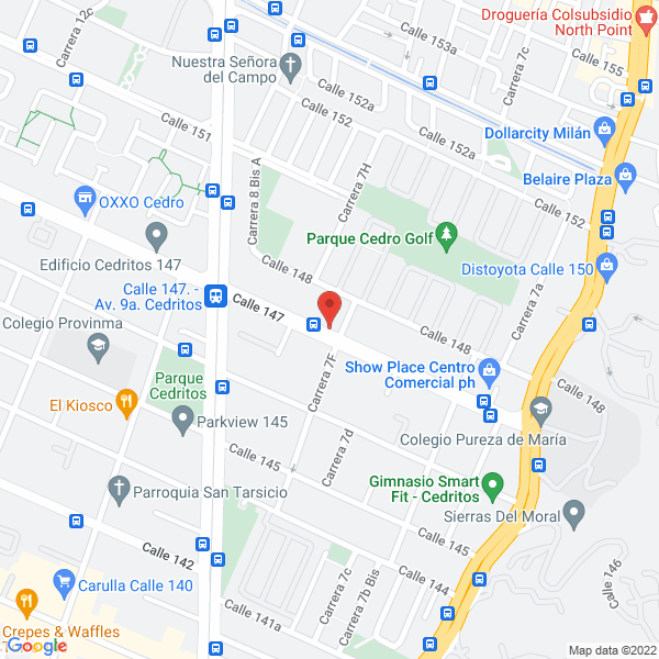 Mapa de Fast Wash S.A.S.