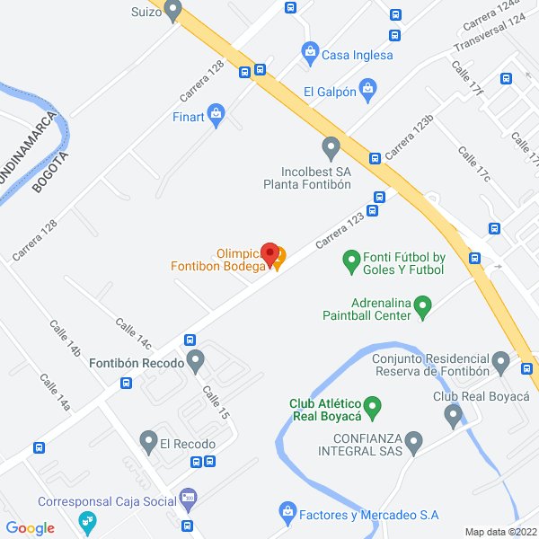 Mapa de Eco One Service S.A.S.