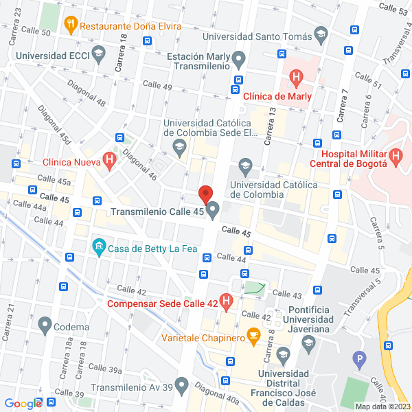 Mapa de Tecnología Electrónica Automotriz De Colombia S.A.S.