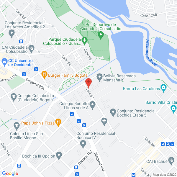 Mapa de Beeggor & Belleza Natural S.A.S.
