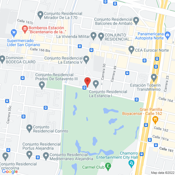 Mapa de Geoingeniería De Proyectos S.A.S.